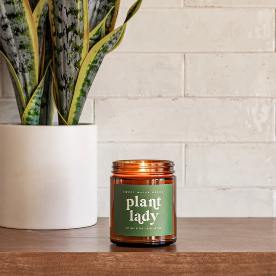 Limited Edition Plant Lady Soy Candle