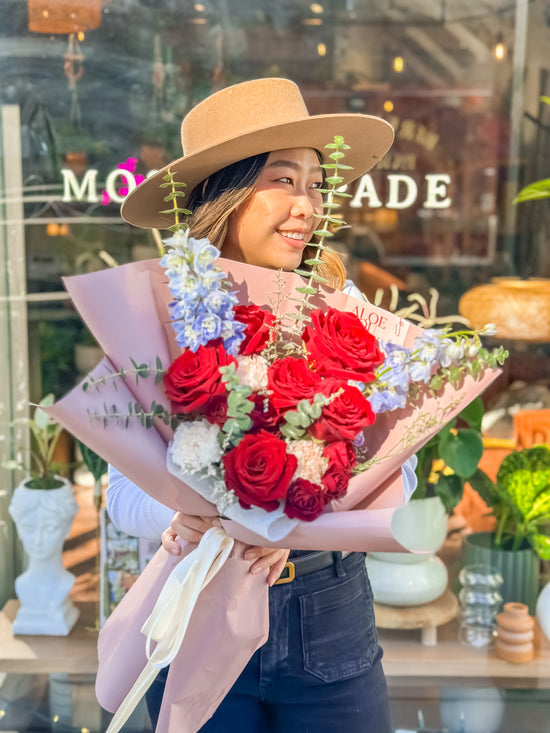 Valentine Red Sweetheart Bouquet (PRE-ORDER)