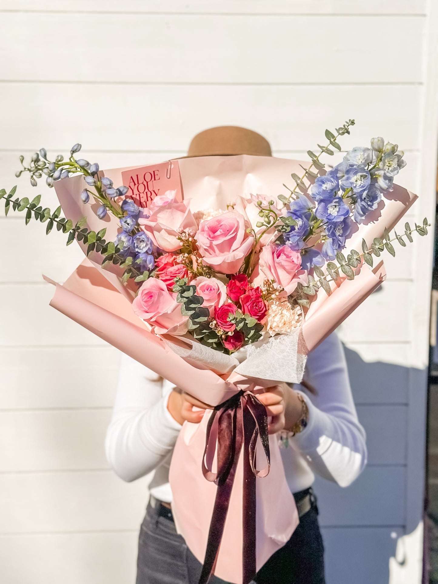 Valentine Pink Sweetheart Bouquet (PRE-ORDER)