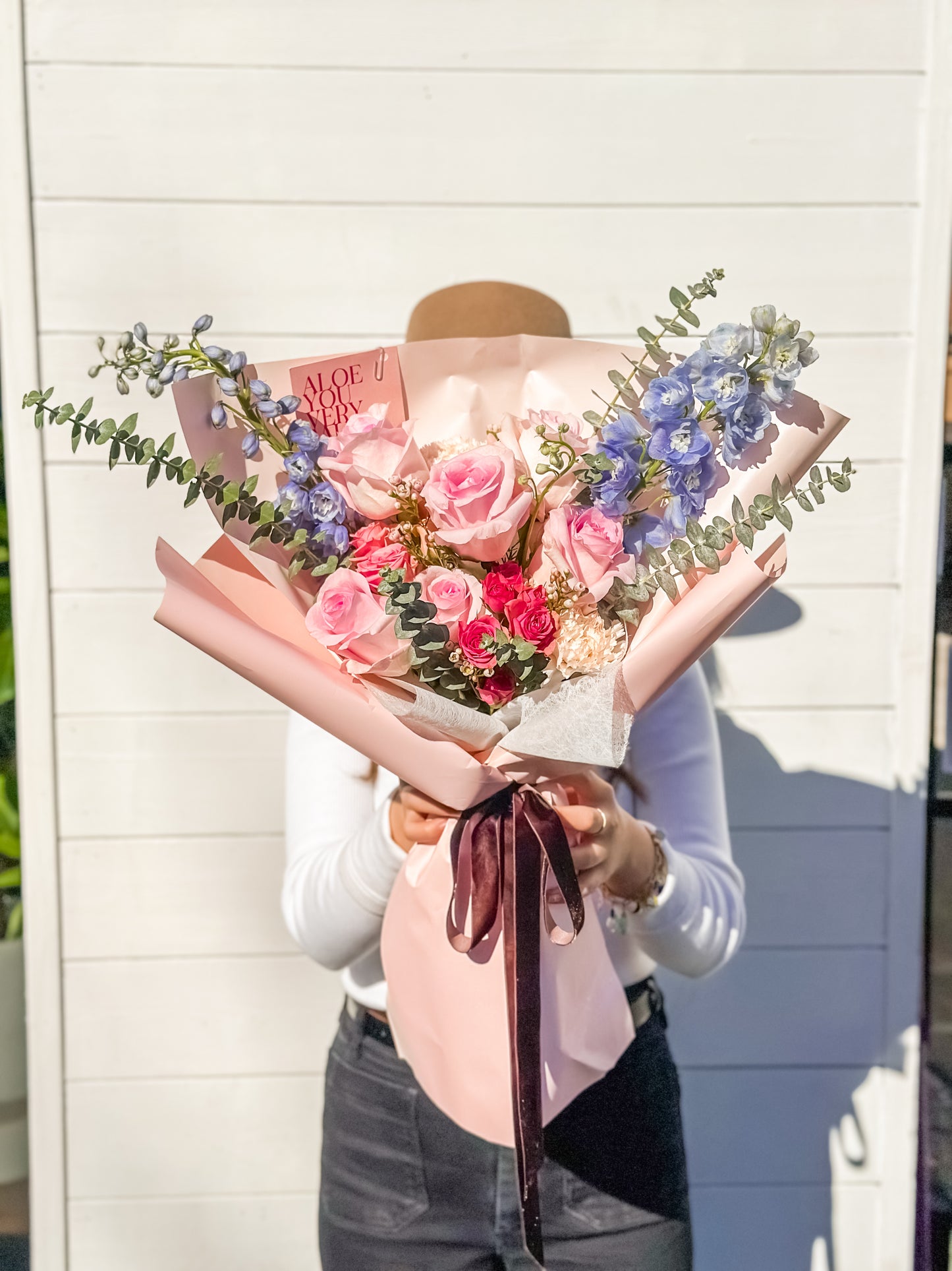 Valentine Pink Sweetheart Bouquet (PRE-ORDER)