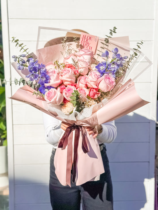 Valentine Pink True Love Bouquet (PRE-ORDER)