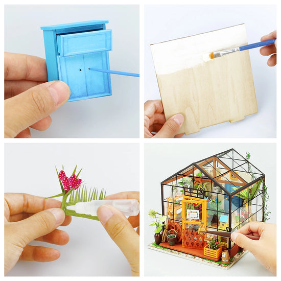 D.I.Y. Miniature House Kit: Cathy's Flower House